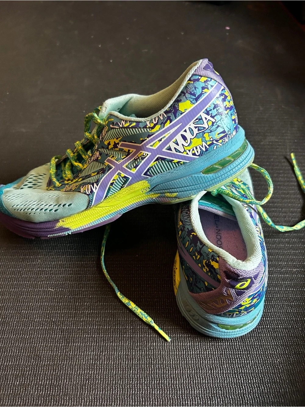 ASICS Gel Noosa Tri 10 Women’s 8.5 Multicolor Triathlon Running Shoes